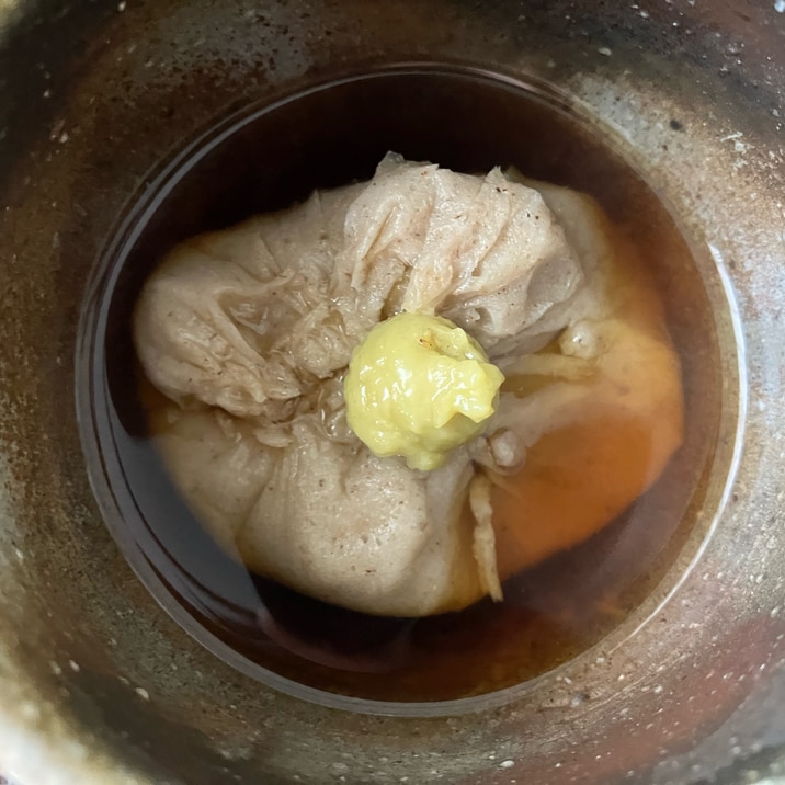 簡単!レンジdeそばがき☆そば粉を使った本格一品